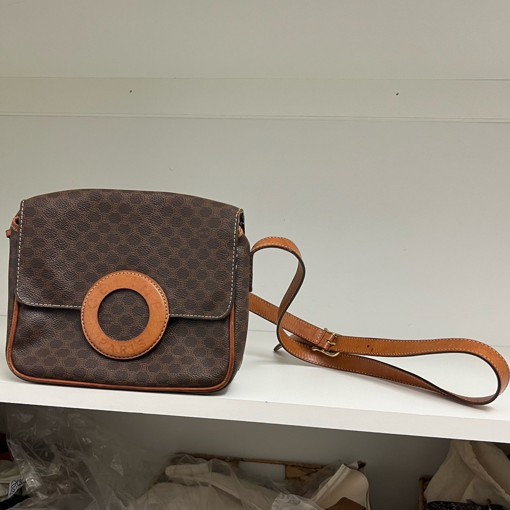Vintage Celine Messenger/Crossbody Bag